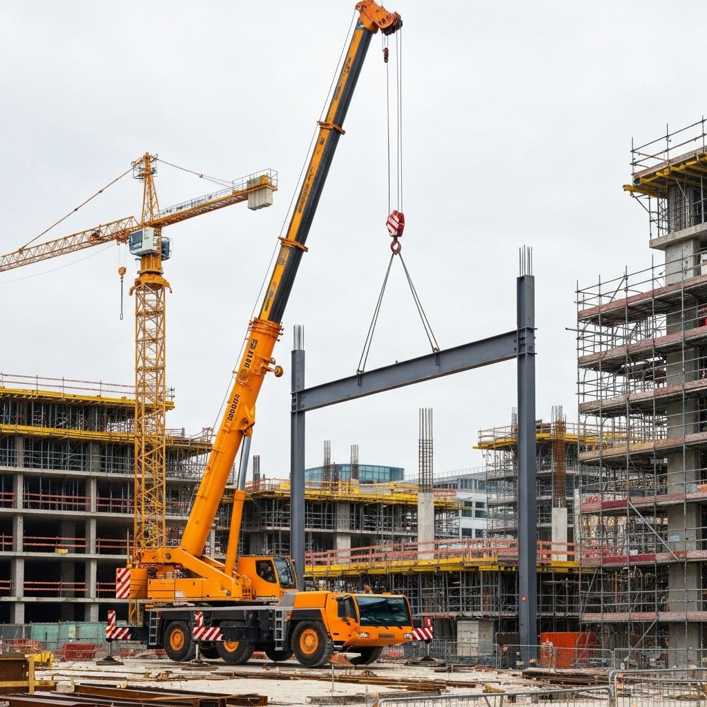 Crane lifting operation